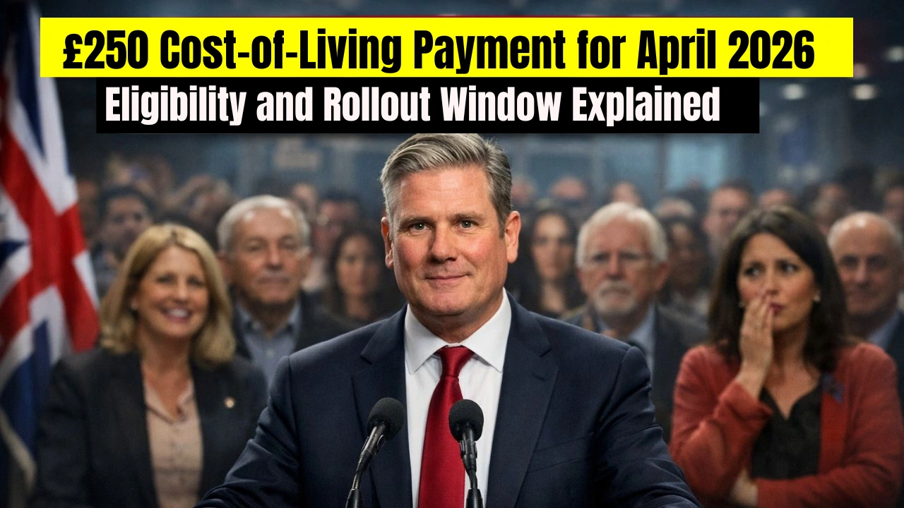 £250 Cost-of-Living Payment for April 2026