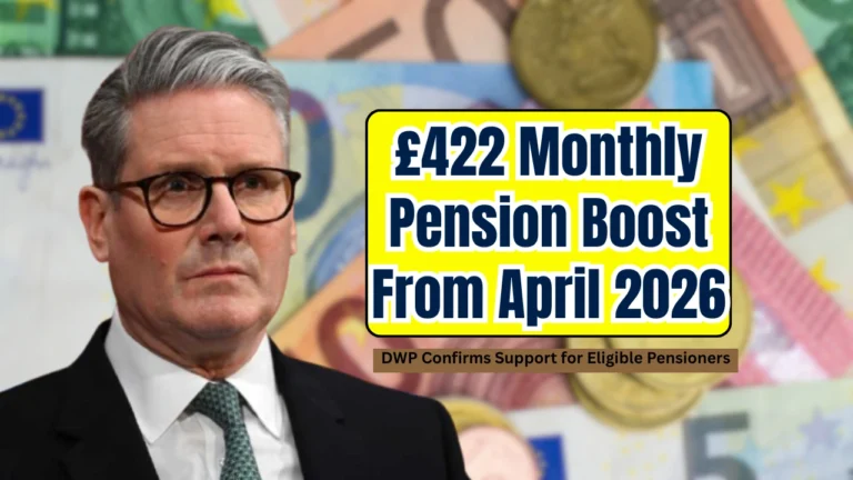 £422 Monthly Pension Boost From April 2026