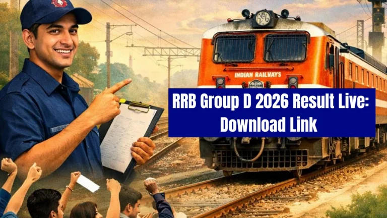 RRB Group D 2026 Result Live