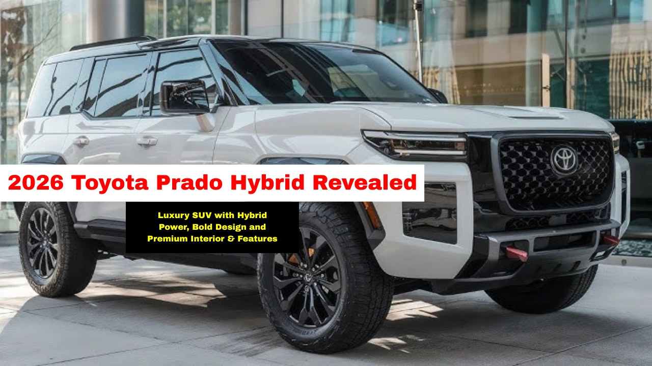 2026 Toyota Prado Hybrid Revealed