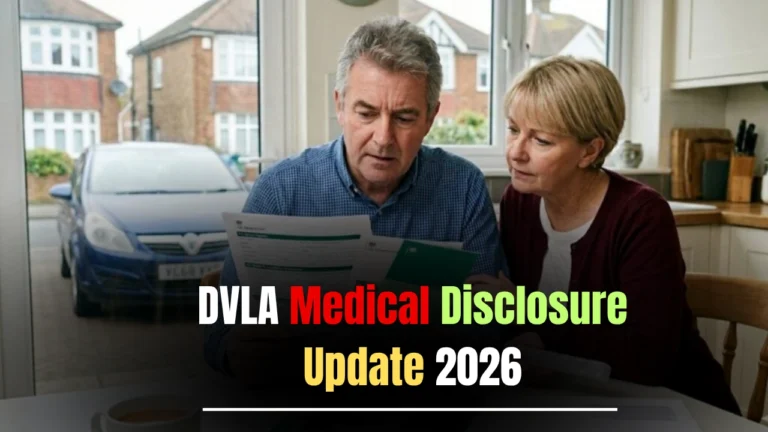 DVLA Medical Disclosure Update 2026