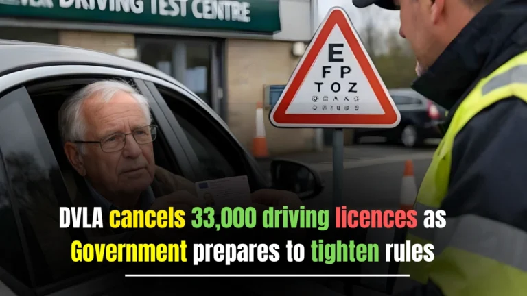 DVLA cancels 33,000 driving licences