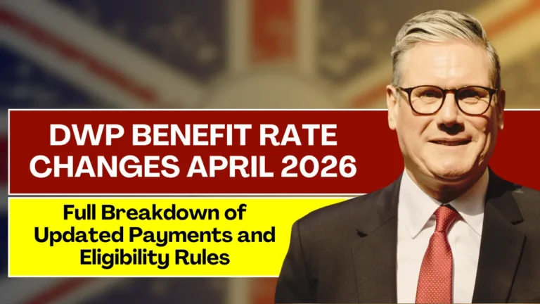 DWP Benefit Rate Changes April 2026