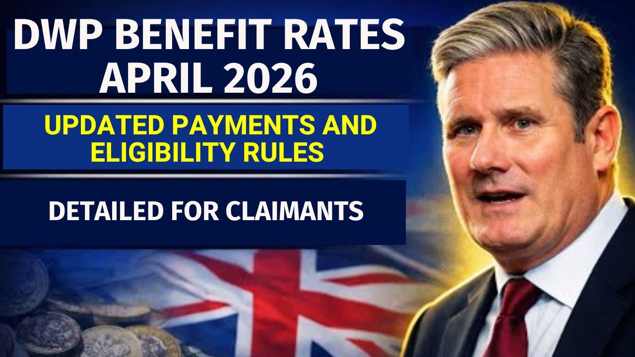 DWP Benefit Rates April 2026