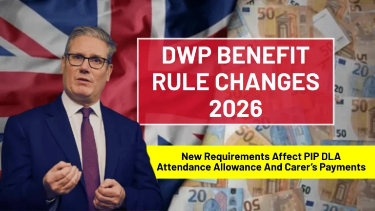 DWP Benefit Rule Changes 2026