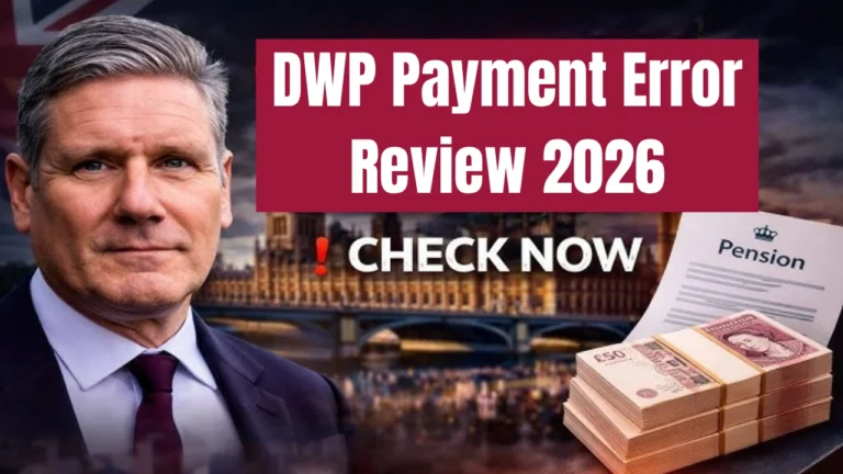 DWP Payment Error Review 2026
