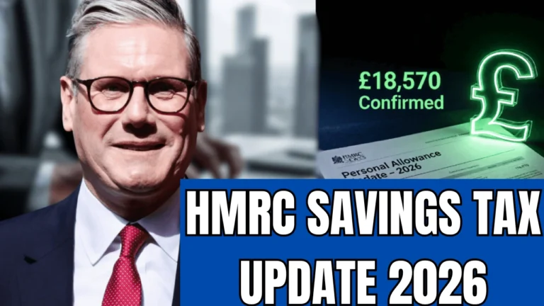 HMRC Savings Tax Update 2026