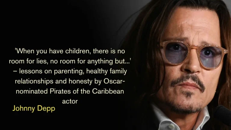 Quote of the day by Johnny Depp