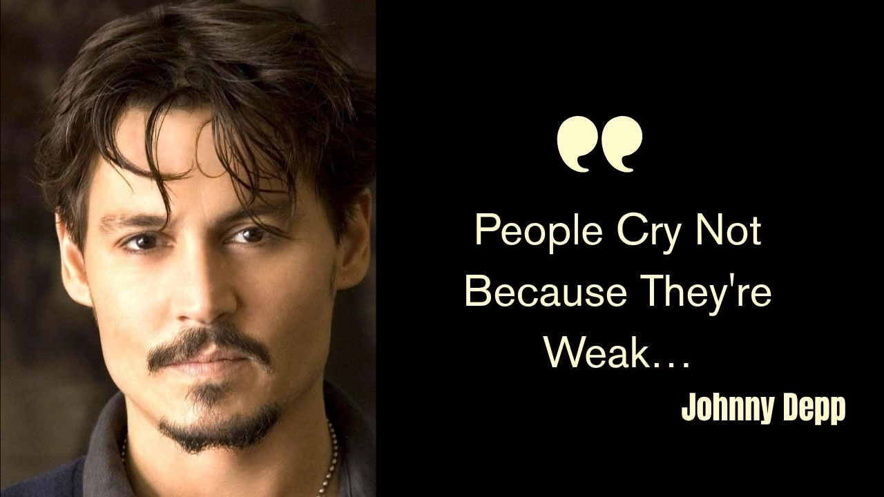 Quote of the Day by Johnny Depp: