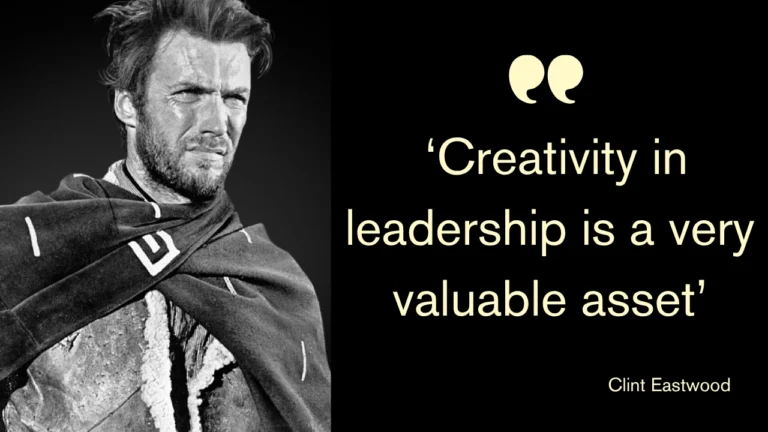 Quote of the day by Clint Eastwood: