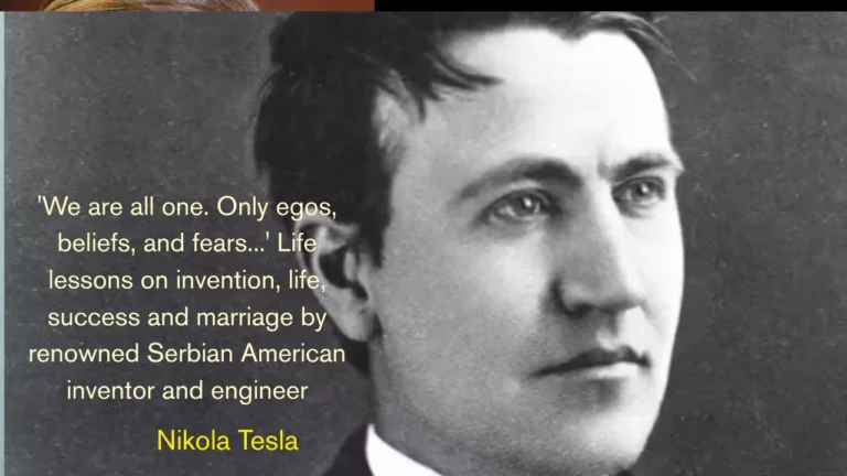 Quote of the day by Nikola Tesla:
