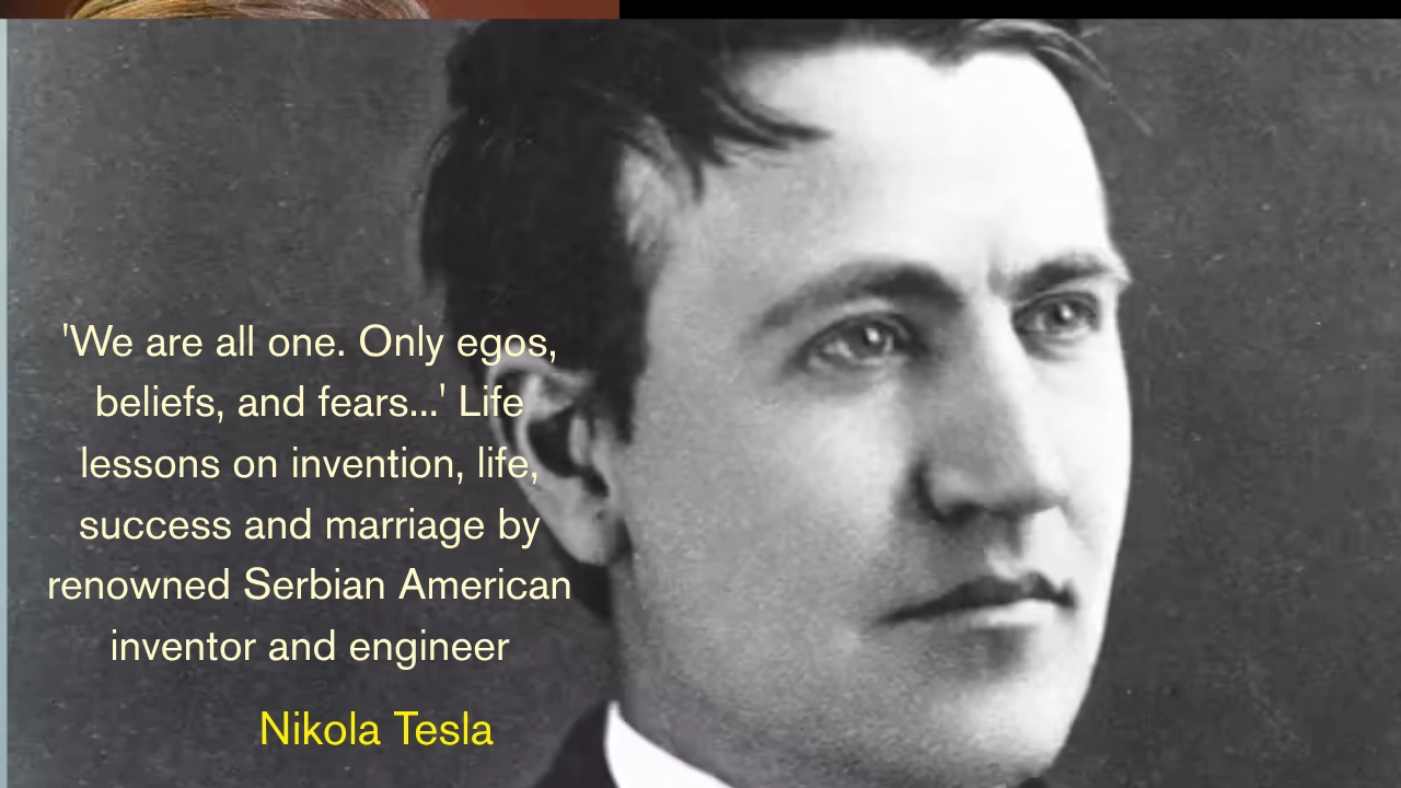 Quote of the day by Nikola Tesla: