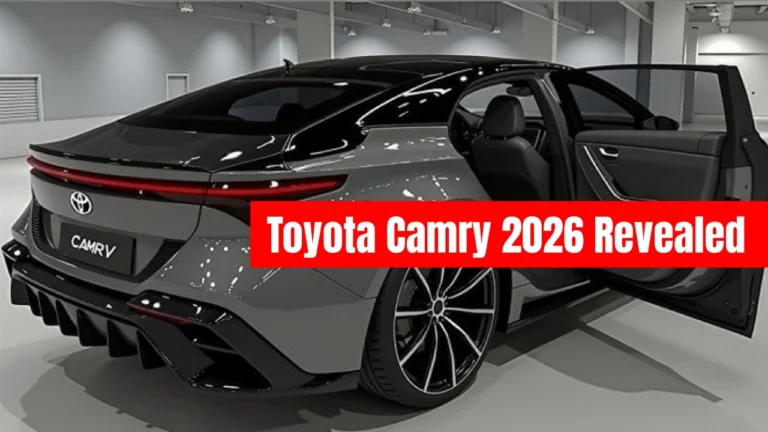 Toyota Camry 2026 Revealed