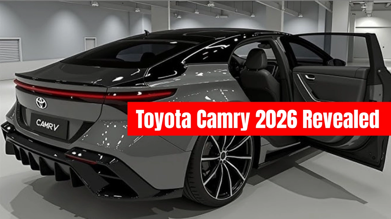 Toyota Camry 2026 Revealed