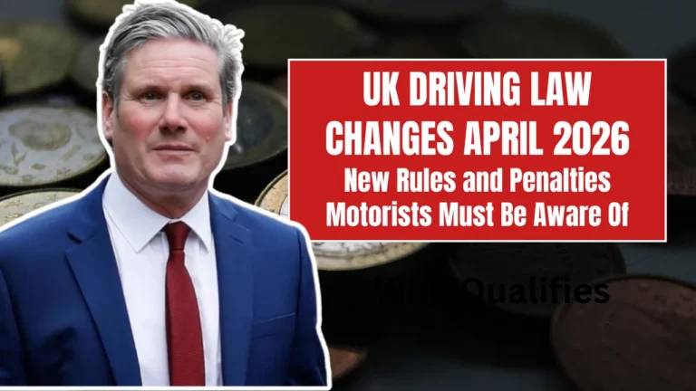 UK Driving Law Changes April 2026