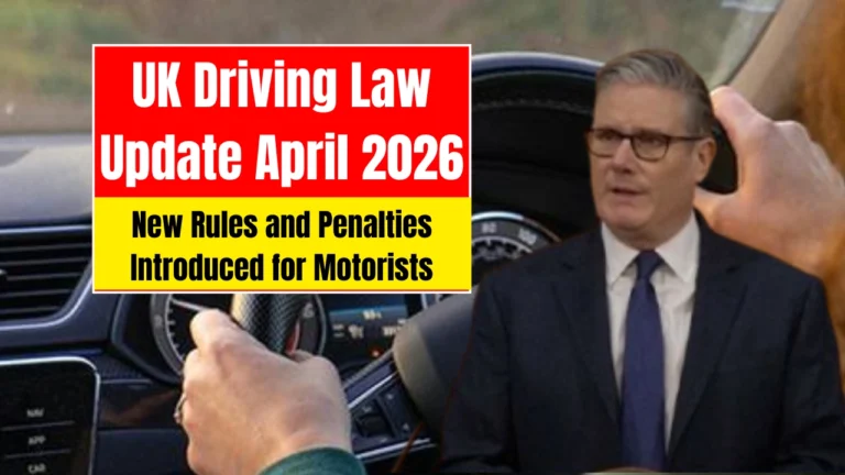 UK Driving Law Update April 2026