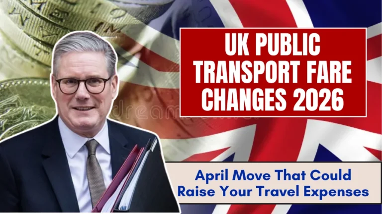 UK Public Transport Fare Changes 2026