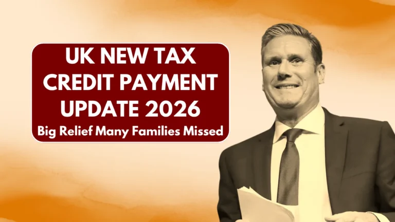 UK Tax Credit Payment Update