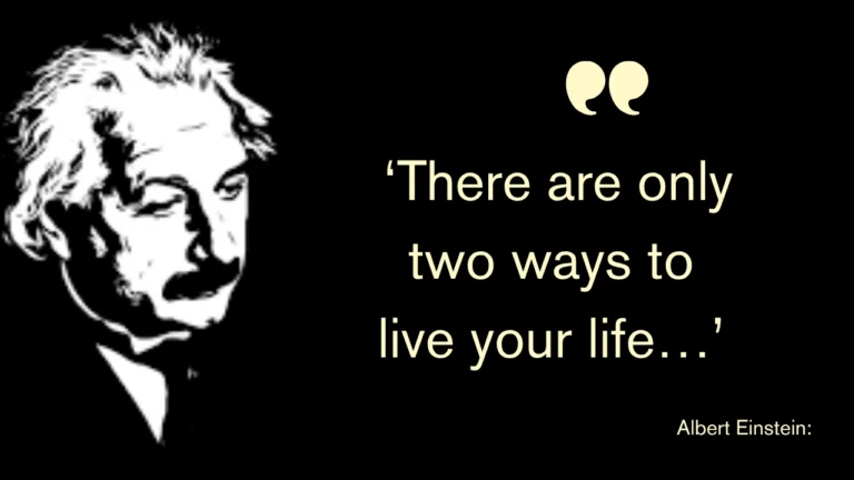 Quote of the day by Albert Einstein: